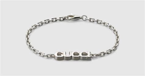 gucci bracciale uomo|Bracciali Firmati in Argento Sterling Uomo .